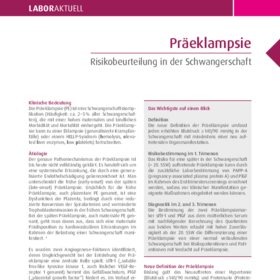 Präeklampsie - Risikobeurteilung in der Schwangerschaft